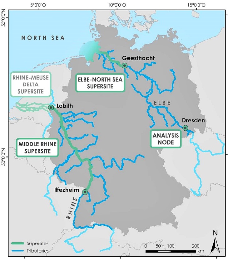 Map Components of DANUBIUS-RI